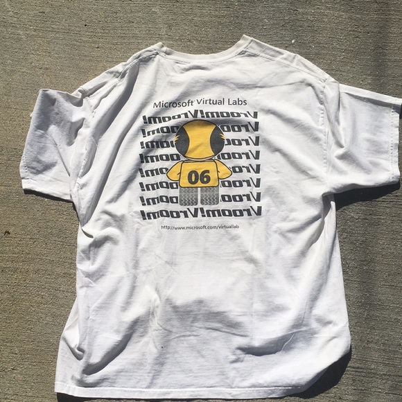Microsoft vroom vroom vintage t-shirt - Picture 3 of 5
